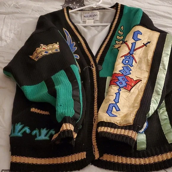 No jeans cardigan. (Ea) flash $150